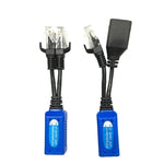 2 PCS Anpwoo UPOE02 Émetteur-récepteur passif POE (alimentation + Ethernet) 2 en 1 épissable, UPOE02