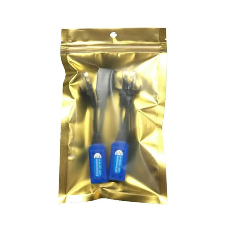2 PCS Anpwoo UPOE02 Émetteur-récepteur passif POE (alimentation + Ethernet) 2 en 1 épissable, UPOE02