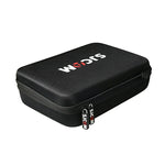 Sacoche de transport portable antichoc, incassable et résistante à l'usure pour caméras d'action sportives SJCAM SJ4000 / SJ5000 / SJ6000 / SJ7000 / SJ8000 / SJ9000, perches à selfie et autres accessoires. Dimensions : 22 × 16 × 6 cm.