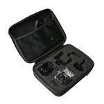Sacoche de transport portable antichoc, incassable et résistante à l'usure pour caméras d'action sportives SJCAM SJ4000 / SJ5000 / SJ6000 / SJ7000 / SJ8000 / SJ9000, perches à selfie et autres accessoires. Dimensions : 22 × 16 × 6 cm.