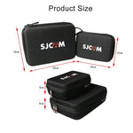 Sacoche de transport portable antichoc, incassable et résistante à l'usure pour caméras d'action sportives SJCAM SJ4000 / SJ5000 / SJ6000 / SJ7000 / SJ8000 / SJ9000, perches à selfie et autres accessoires. Dimensions : 22 × 16 × 6 cm.