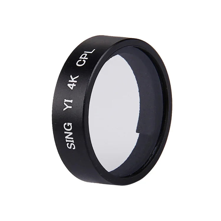 Filtre CPL 4K professionnel SING pour caméra d'action sportive Xiaomi Xiaoyi Yi II