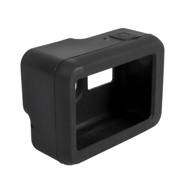 Pour boîtier de protection en silicone GoPro HERO5, coque de protection, nu (B)