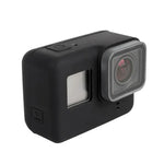 Pour boîtier de protection en silicone GoPro HERO5, coque de protection, nu (B)