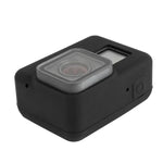 Pour boîtier de protection en silicone GoPro HERO5, coque de protection, nu (B)