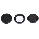 Filtre macro professionnel JUNESTAR 37 mm 12,5x + capuchon de protection pour objectif, compatible avec les caméras d'action GoPro et Xiaomi Xiaoyi Yi Sport. Objectif macro 12,5x.