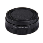 Filtre macro professionnel JUNESTAR 37 mm 12,5x + capuchon de protection pour objectif, compatible avec les caméras d'action GoPro et Xiaomi Xiaoyi Yi Sport. Objectif macro 12,5x.