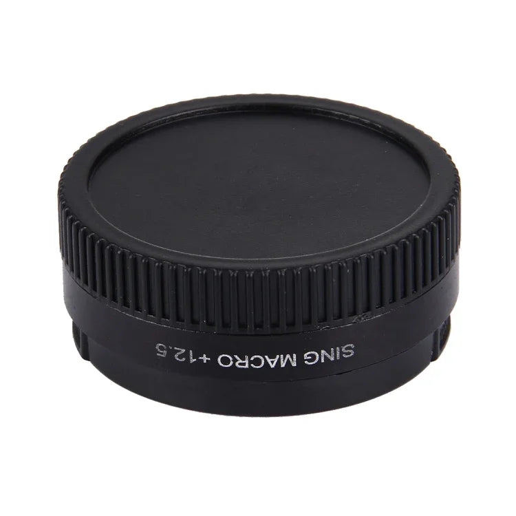 Filtre macro professionnel JUNESTAR 37 mm 12,5x + capuchon de protection pour objectif, compatible avec les caméras d'action GoPro et Xiaomi Xiaoyi Yi Sport. Objectif macro 12,5x.