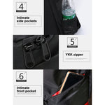 Sac à dos portable INDEPMAN DL-B012 pour appareils photo et accessoires de sport outdoor, compatible avec GoPro, SJCAM, Nikon, Canon, Xiaomi Xiaoyi YI. Dimensions : 27,5 × 12,5 × 34 cm.