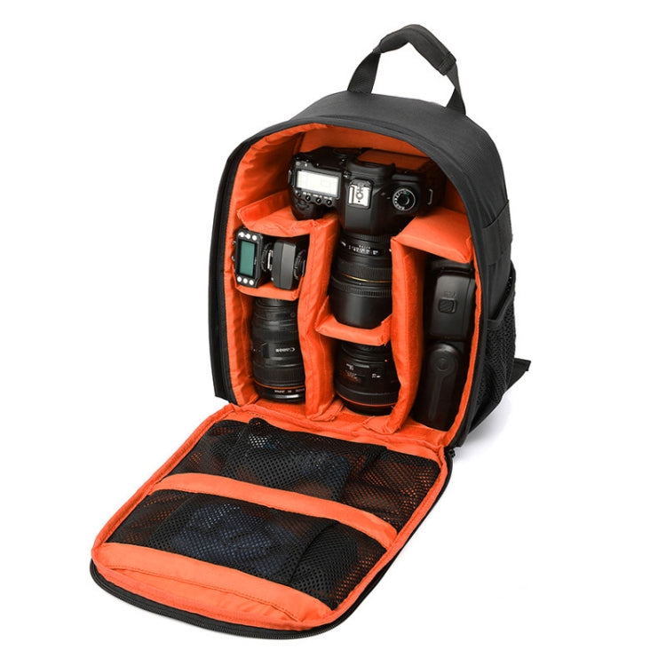Sac à dos portable INDEPMAN DL-B012 pour appareils photo et accessoires de sport outdoor, compatible avec GoPro, SJCAM, Nikon, Canon, Xiaomi Xiaoyi YI. Dimensions : 27,5 × 12,5 × 34 cm.