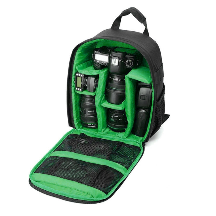 Sac à dos portable INDEPMAN DL-B012 pour appareils photo et accessoires de sport outdoor, compatible avec GoPro, SJCAM, Nikon, Canon, Xiaomi Xiaoyi YI. Dimensions : 27,5 × 12,5 × 34 cm.
