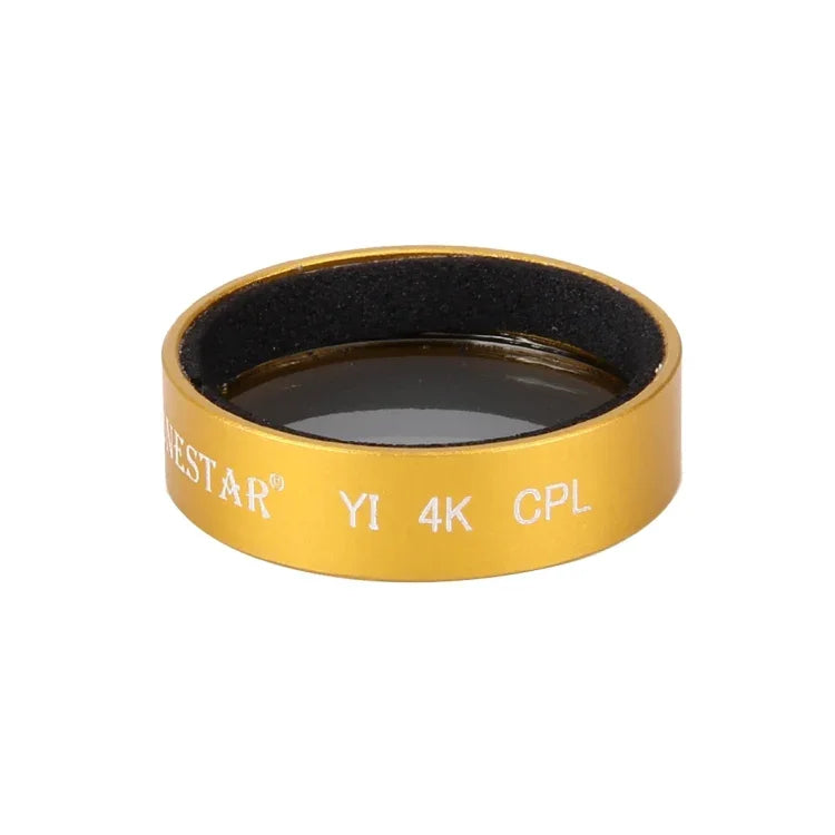 Filtre CPL professionnel JUNESTAR pour caméra d'action sport 4K Xiaomi Xiaoyi Yi II