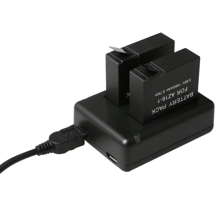 Chargeur double batterie USB BC-AZ16 pour appareil photo numérique Xiaomi Xiaoyi II 4K