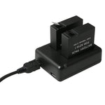 Chargeur double batterie USB BC-AZ16 pour appareil photo numérique Xiaomi Xiaoyi II 4K