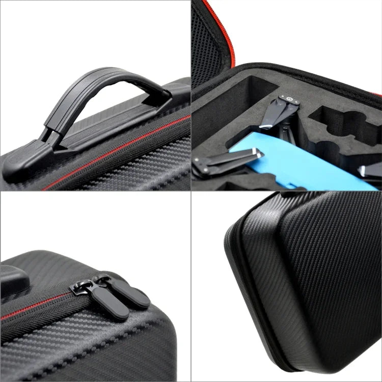 Étui portable antichoc et étanche en PU EVA pour DJI SPARK et accessoires, dimensions : 29 cm x 21 cm x 11 cm