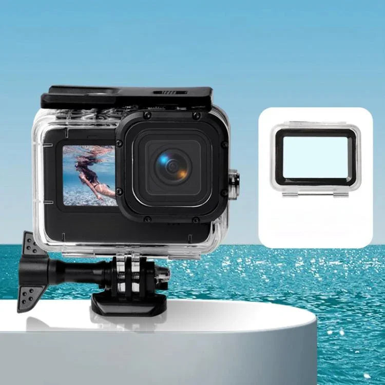 Étui étanche + coque arrière tactile pour GoPro HERO10 Black / HERO9 Black, étui + coque tactile pour GoPro9