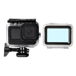 Étui étanche + coque arrière tactile pour GoPro HERO10 Black / HERO9 Black, étui + coque tactile pour GoPro9