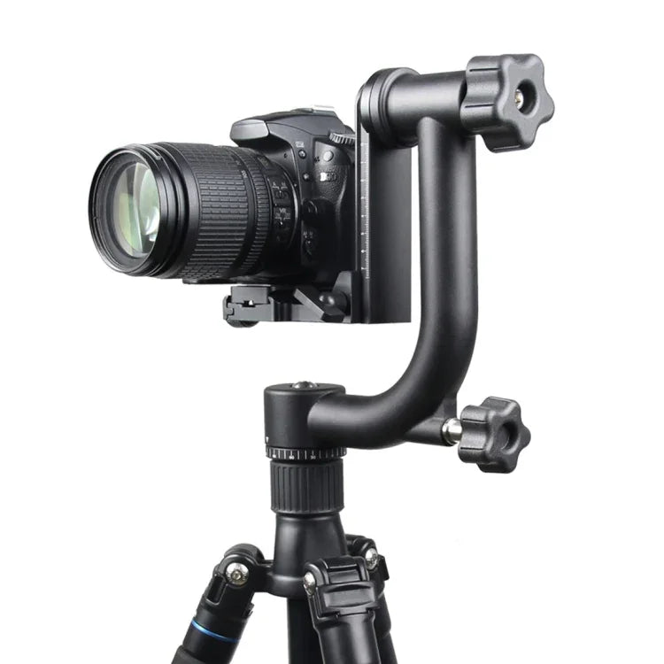 Rotule de trépied à cardan horizontale 360° YELANGU pour caméras DV et reflex numériques domestiques, YLG0401E