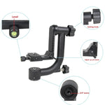 Rotule de trépied à cardan horizontale 360° YELANGU pour caméras DV et reflex numériques domestiques, YLG0401E