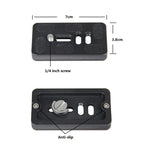 Rotule de trépied à cardan horizontale 360° YELANGU pour caméras DV et reflex numériques domestiques, YLG0401E