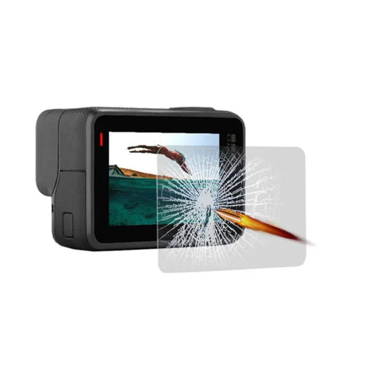 Film protecteur d'écran LCD en verre trempé pour GoPro HERO5