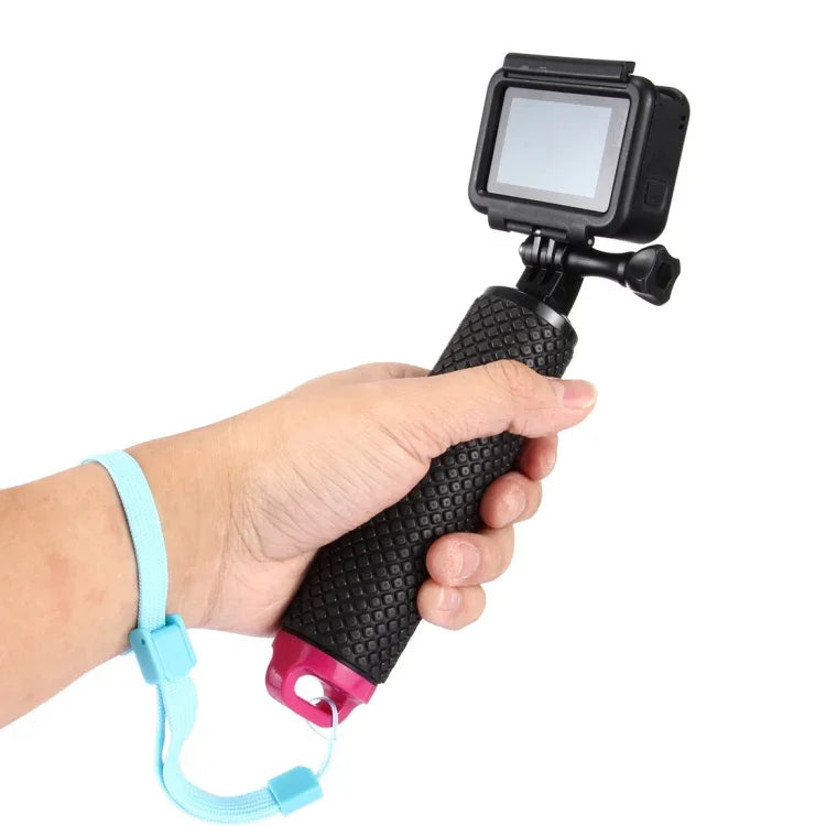 Poignée flottante pour caméra sport / Tiges de flottaison pour plongée et surf avec dragonne anti-perte réglable pour HERO9 Black / HERO8 Black / HERO7 /6 /5 /5 Session /4 Session /4 /3+ /3 /2 /1 et Xiaomi Xiaoyi Yi / Yi II 4K &amp; SJCAM, Poignée