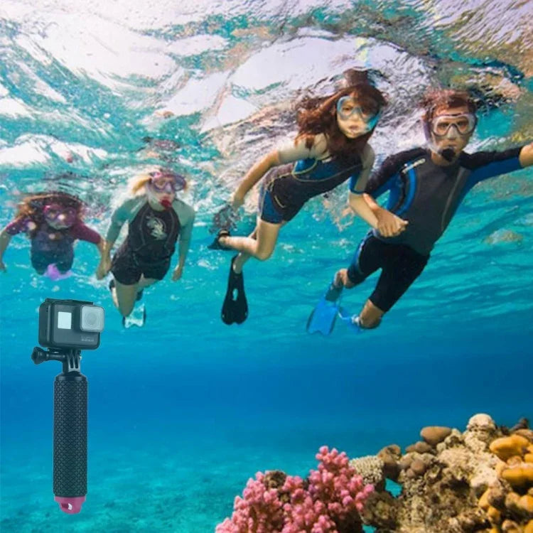 Poignée flottante pour caméra sport / Tiges de flottaison pour plongée et surf avec dragonne anti-perte réglable pour HERO9 Black / HERO8 Black / HERO7 /6 /5 /5 Session /4 Session /4 /3+ /3 /2 /1 et Xiaomi Xiaoyi Yi / Yi II 4K &amp; SJCAM, Poignée