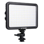 YELANGU YLG0504B 204 LED 1000LM 3300-5600K Sans polariseur, éclairage de studio à intensité variable pour la vidéo et la photo, compatible avec les appareils photo reflex numériques Canon, Nikon et autres.