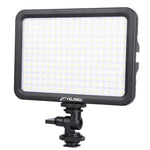 YELANGU YLG0504B 204 LED 1000LM 3300-5600K Sans polariseur, éclairage de studio à intensité variable pour la vidéo et la photo, compatible avec les appareils photo reflex numériques Canon, Nikon et autres.