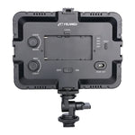 YELANGU YLG0504B 204 LED 1000LM 3300-5600K Sans polariseur, éclairage de studio à intensité variable pour la vidéo et la photo, compatible avec les appareils photo reflex numériques Canon, Nikon et autres.