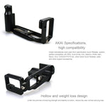 Support de fixation rapide vertical FITTEST FLS-RX1 en forme de L pour Sony RX1