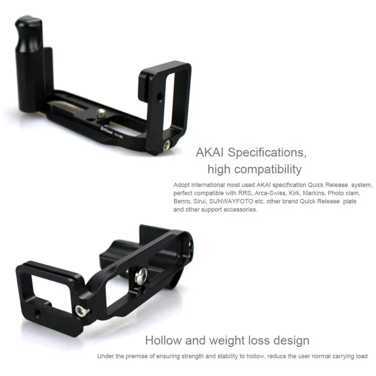 Support de fixation rapide vertical FITTEST FLS-RX1 en forme de L pour Sony RX1