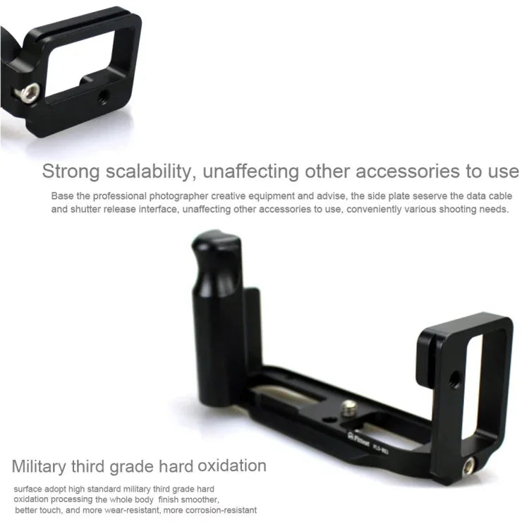 Support de fixation rapide vertical FITTEST FLS-RX1 en forme de L pour Sony RX1