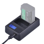 Chargeur de batterie double canal avec écran LCD numérique et port USB pour batterie Sony NP-FZ100, compatible avec Sony A9 (ILCE-9), double batterie NP-FZ100
