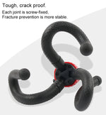 Mini support trépied flexible en forme de pieuvre avec pince pour téléphone, compatible avec iPhone, Galaxy, Huawei, GoPro, Insta360, DJI et autres caméras d'action, GP271