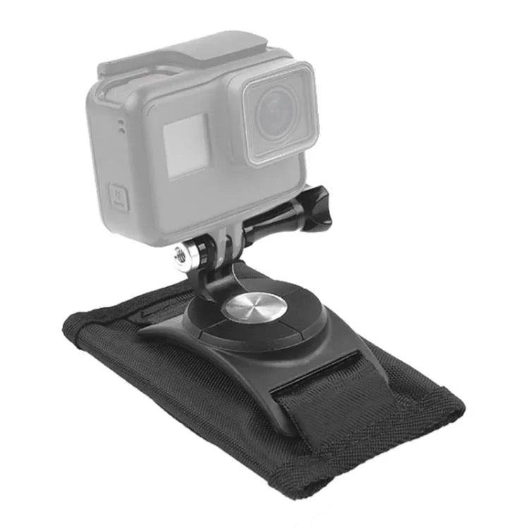 Support de sac à dos à bandoulière rotatif à 360 degrés avec sangle de fixation rapide pour GoPro, Insta360, DJI et autres caméras d'action