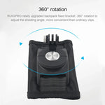 Support de sac à dos à bandoulière rotatif à 360 degrés avec sangle de fixation rapide pour GoPro, Insta360, DJI et autres caméras d'action