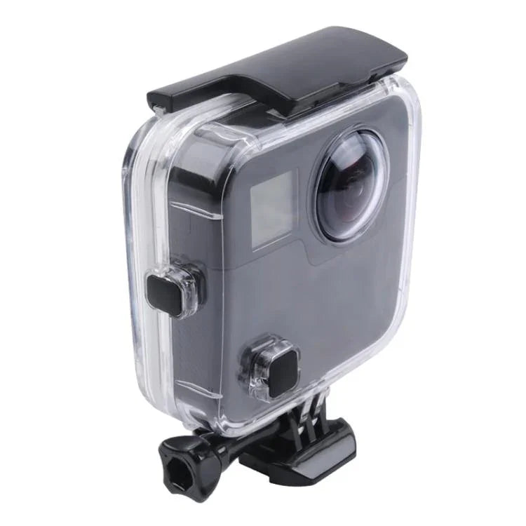 Boîtier étanche 40 m pour GoPro Fusion, avec fixation de base à boucle, vis et clé, pour GoPro Fusion
