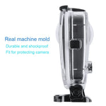 Boîtier étanche 40 m pour GoPro Fusion, avec fixation de base à boucle, vis et clé, pour GoPro Fusion