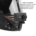 Kit de fixation adhésif multi-articulations pour casque de vélo avec boucle en J et vis, compatible avec GoPro, Insta360, DJI et autres caméras d'action.