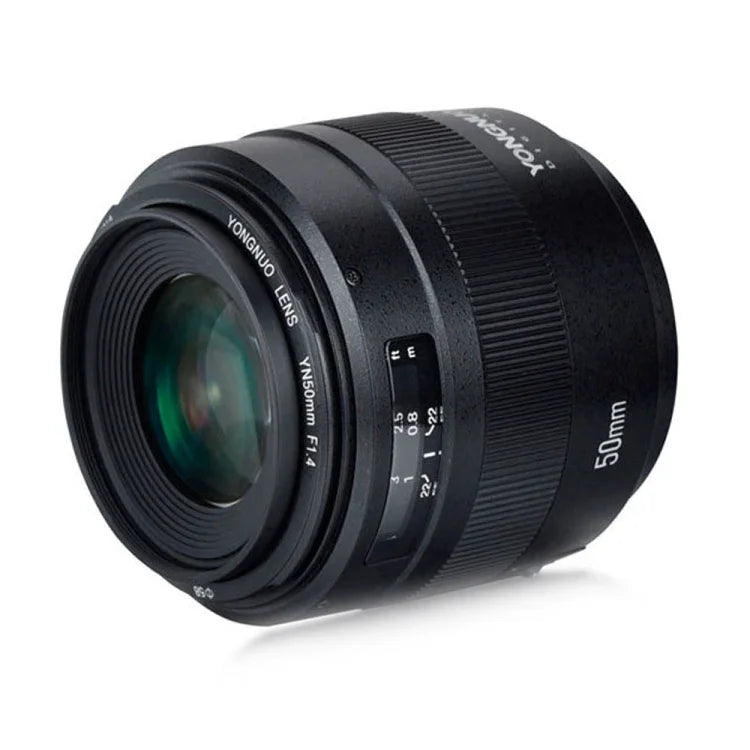 YONGNUO YN50MM F1.4C Objectif à grande ouverture F1.4 avec autofocus pour Canon, YN50mm F1.4C