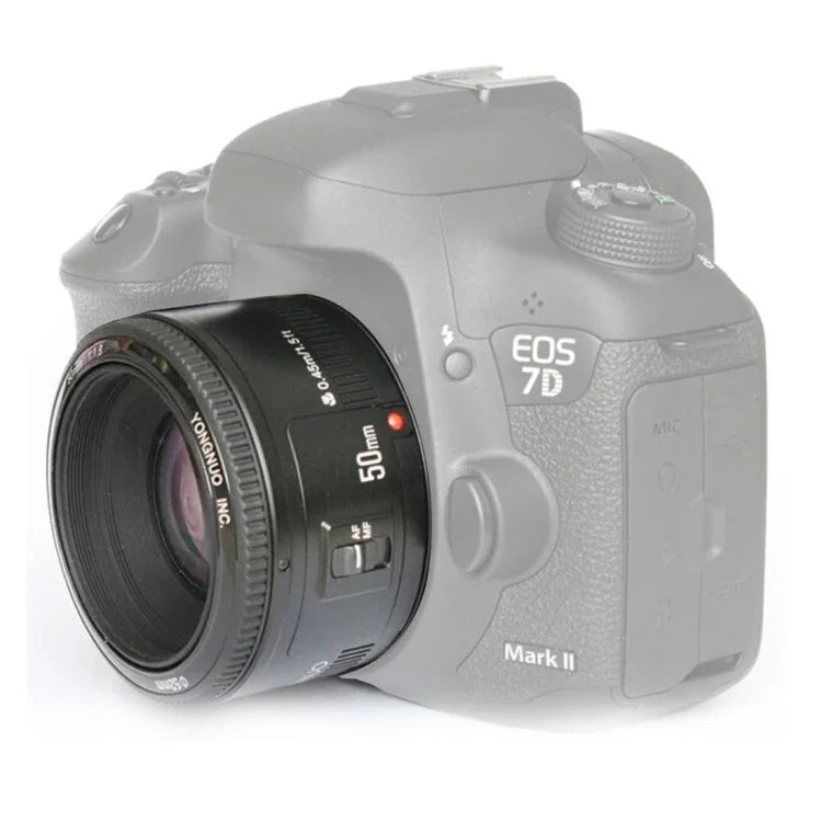 YONGNUO YN50MM F1.8C II Objectif à autofocus F1.8 pour monture Canon EF, nouvel objectif, YN50mm F1.8C II