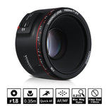 YONGNUO YN50MM F1.8C II Objectif à autofocus F1.8 pour monture Canon EF, nouvel objectif, YN50mm F1.8C II