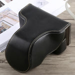 Étui / sac en cuir PU pour appareil photo avec sangle pour Fujifilm X-A5, pour FUJI X-A5
