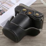 Étui / sac en cuir PU pour appareil photo avec sangle pour Fujifilm X-A5, pour FUJI X-A5