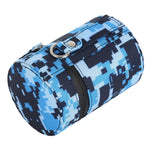 Étui à objectif camouflage, petite pochette zippée en tissu pour objectif d'appareil photo reflex numérique, dimensions : 11 x 8 x 8 cm