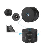 Adaptateur de tête de trépied stabilisateur à rotation automatique à 360 degrés pour GoPro, 60 minutes d'enregistrement en accéléré