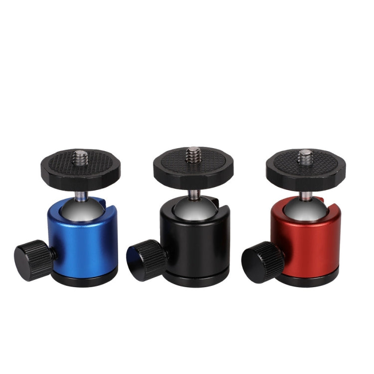 Mini rotule panoramique en métal, rotation à 360 degrés, pour appareils photo reflex numériques et numériques, rouge, noir, bleu