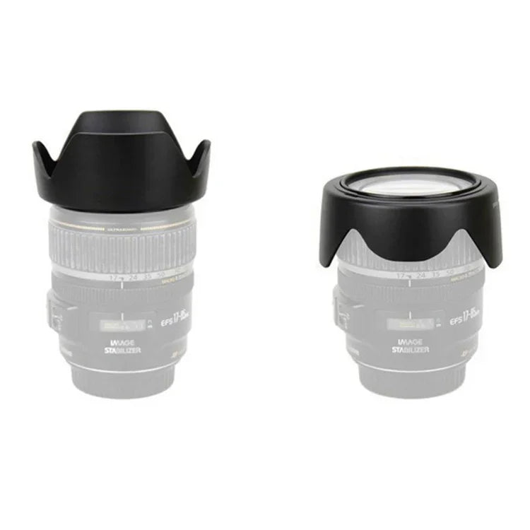 Pare-soleil HB-45II pour objectif NIKON AF-S NIKKOR 18-55mm DX/NIKON AF-S DX NIKKOR 18-55mm f/3.5-5.6G VR, HB-45II
