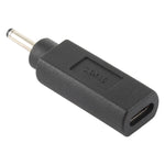 Adaptateur connecteur USB-C / Type-C femelle vers prise mâle 3.0 x 1.0mm, 3.0 x 1.0mm
